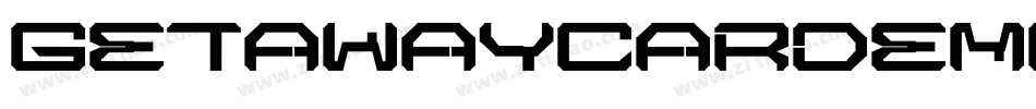 GetawayCarDemoRegular-9g0K字体转换