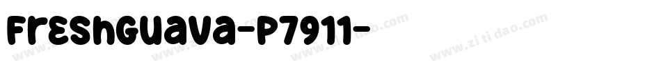 FreshGuava-p7911字体转换