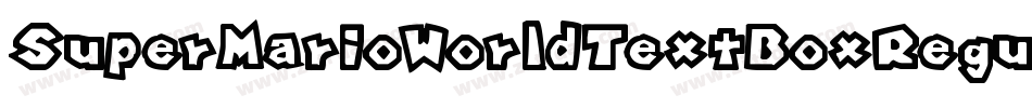 SuperMarioWorldTextBoxRegular-Y86j字体转换