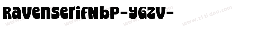 RavenSerifNbp-yGzV字体转换
