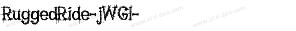 RuggedRide-jWGl字体转换