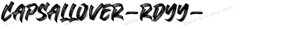 CapsAllOver-rDYy字体转换