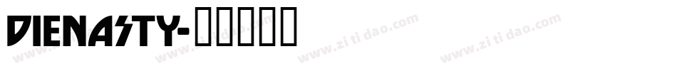 DIENASTY字体转换