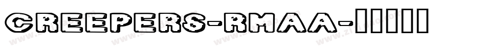 Creepers-rmAA字体转换