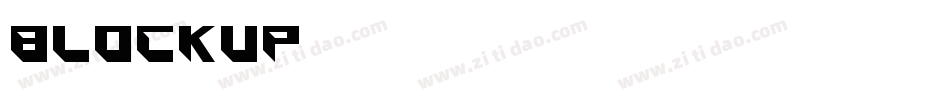 blockup字体转换