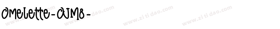 Omelette-OjM8字体转换