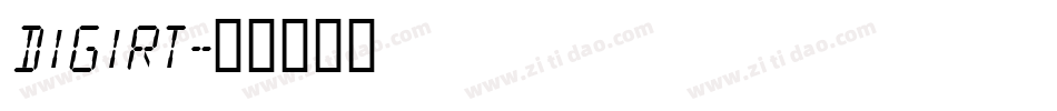 DIGIRT字体转换