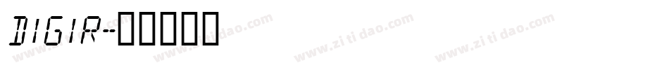 Digir字体转换