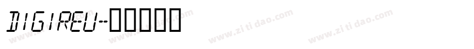 Digireu字体转换