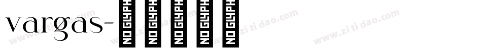 vargas字体转换