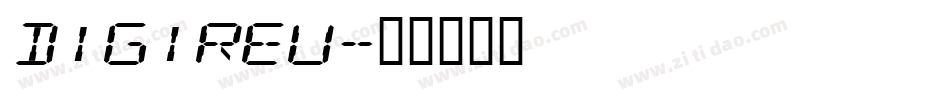 Digireu字体转换