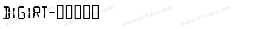 DIGIRT字体转换