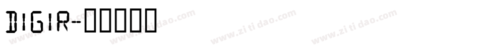 Digir字体转换