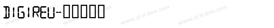 Digireu字体转换