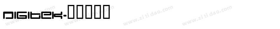 DIGITEK字体转换