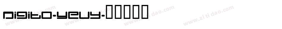 Digito-yEVY字体转换