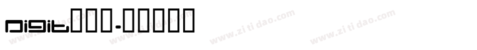 Digit转换器字体转换