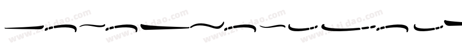 RataczakSwash字体转换
