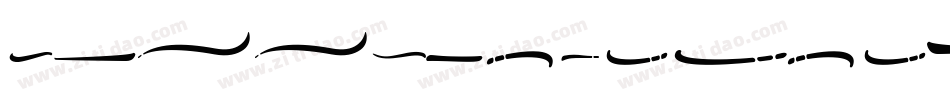 BrookmanSwash字体转换