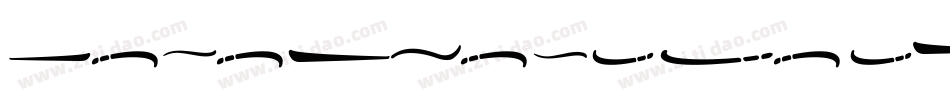 RataczakSwash字体转换