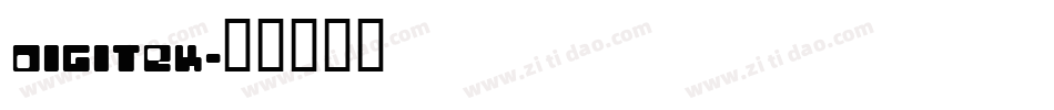 DIGITEK字体转换