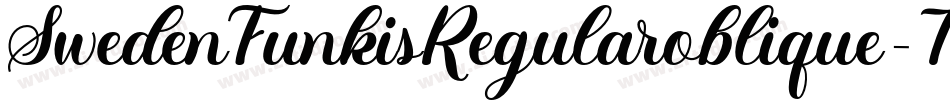 SwedenFunkisRegularoblique-7rVA字体转换 SwedenFunkisRegularoblique-7rVA字体转换