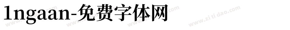 1ngaan字体转换
