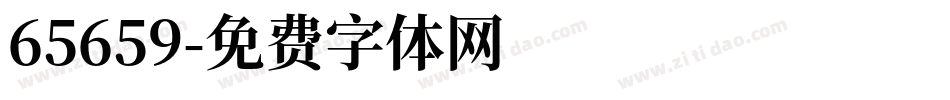 65659字体转换