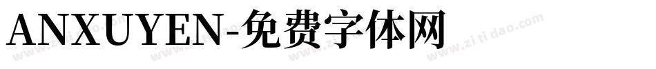 ANXUYEN字体转换
