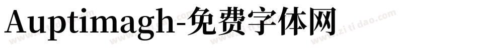 Auptimagh字体转换