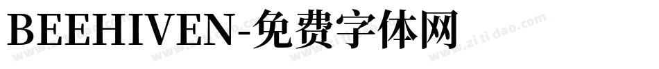 BEEHIVEN字体转换