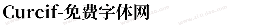 Curcif字体转换
