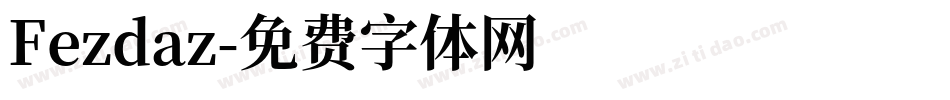 Fezdaz字体转换