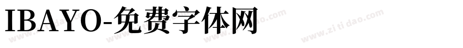 IBAYO字体转换