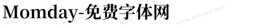 Momday字体转换