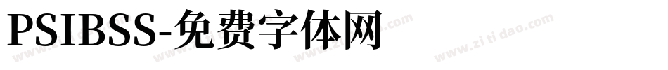 PSIBSS字体转换
