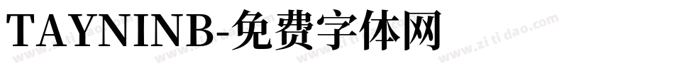 TAYNINB字体转换