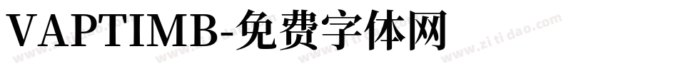 VAPTIMB字体转换