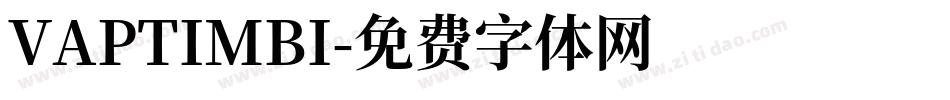 VAPTIMBI字体转换