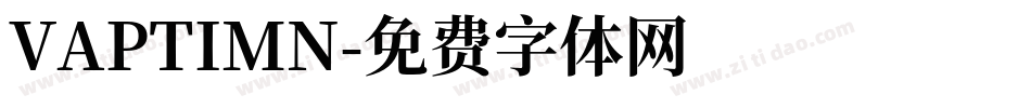 VAPTIMN字体转换