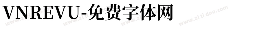 VNREVU字体转换