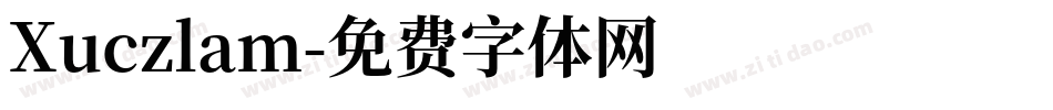 Xuczlam字体转换