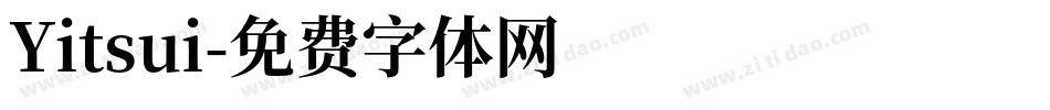 Yitsui字体转换