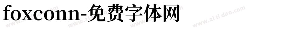 foxconn字体转换