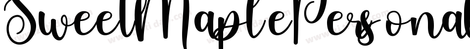 SweetMaplePersonalUse-mLlnP字体转换