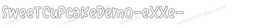 SweetCupcakeDemo-eXXe字体转换
