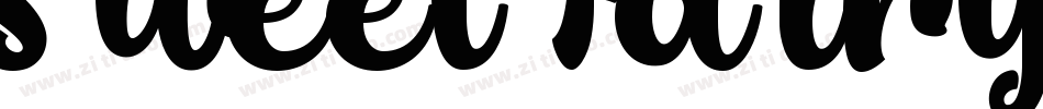 SweetFairyPersonalUse-lg8Dw字体转换