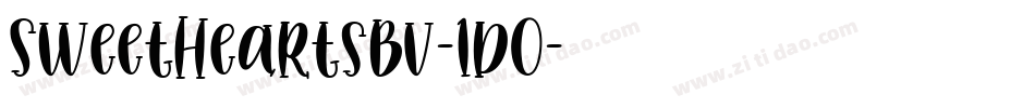 SweetHeartsBv-1d0字体转换