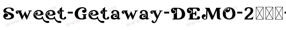 Sweet-Getaway-DEMO-2转换器字体转换