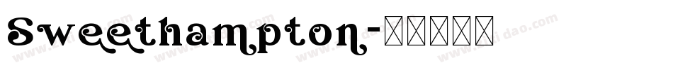 Sweethampton字体转换